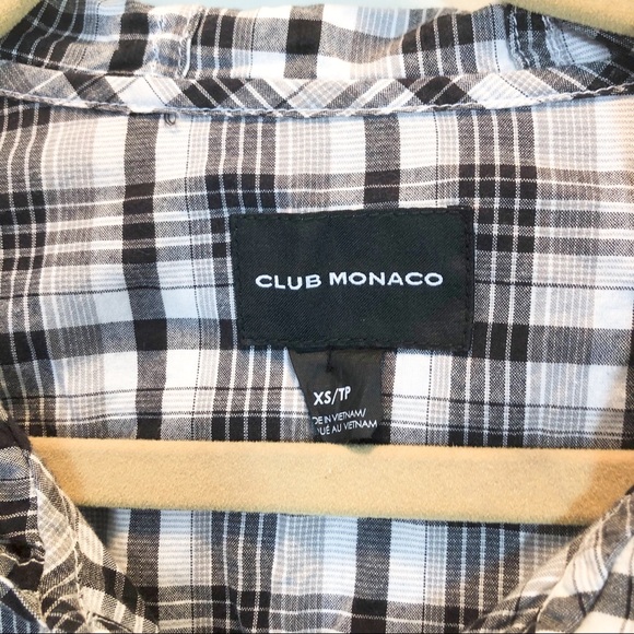 Club Monaco | zip up hooded shirt - Picture 2 of 3